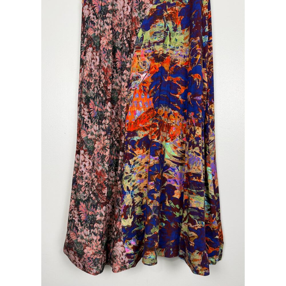 Soft Surroundings Estelle Maxi Dress Tropics Multi Medium Boho Resort Wear - Picture 5 of 10